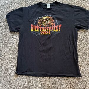 Halloween biker shirt